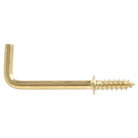 Cool Kitchen Carded - Solid Brass Shoulder Hooks - 0.75 in. CO3993101